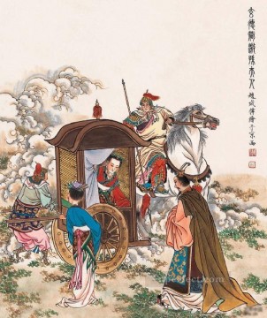  Chen Canvas - Zhao Chenwei sanguo 5 antique Chinese